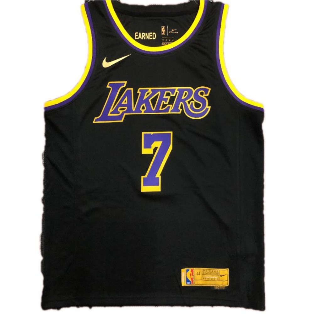 Men's Los Angeles Lakers Carmelo Anthony #7 Black 2020/21 Swingman Jersey – Earned Edition-Pro Kit Vault | Brand New 26/27 Sports Jerseys